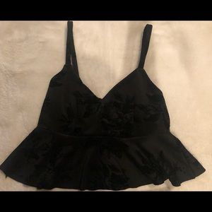 Matching crop top and skirt, very unique!